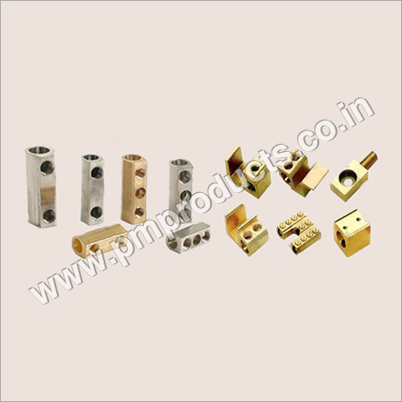 Brass Terminal Blocks - Polished Finish, Rust Proof & Dent Proof Design | Ideal for Automobile Components