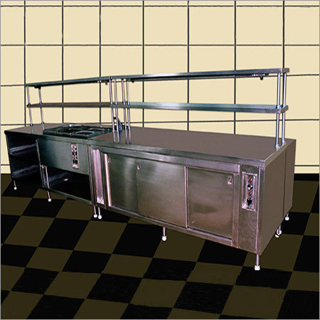 Steel Salad Counter