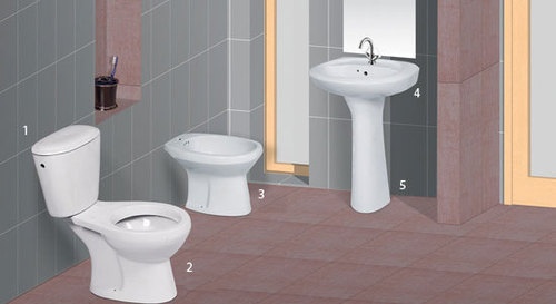 व्हाइट सिरेमिक कपल सुइट