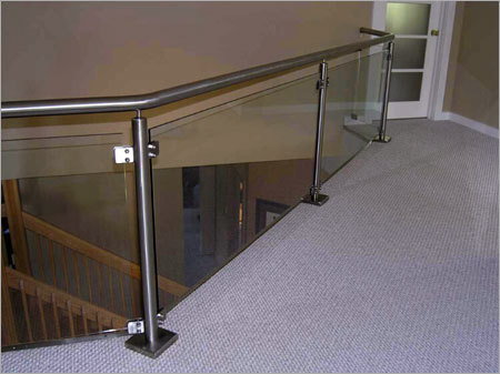 Stainless Steel Handrails - Anodized Finish, Mesmerizing Design, Easy Installation, Dimensional Accuracy