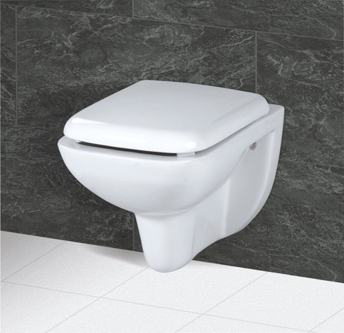 White Modern One Piece Water Closet