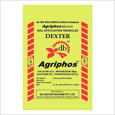 Agriphos Brand Soil Conditioner Granules Secondary Fertilizer
