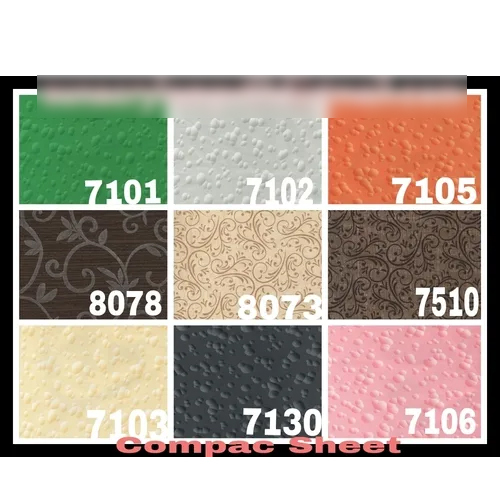 अनुकूलित कॉम्पैक्ट शीट्स