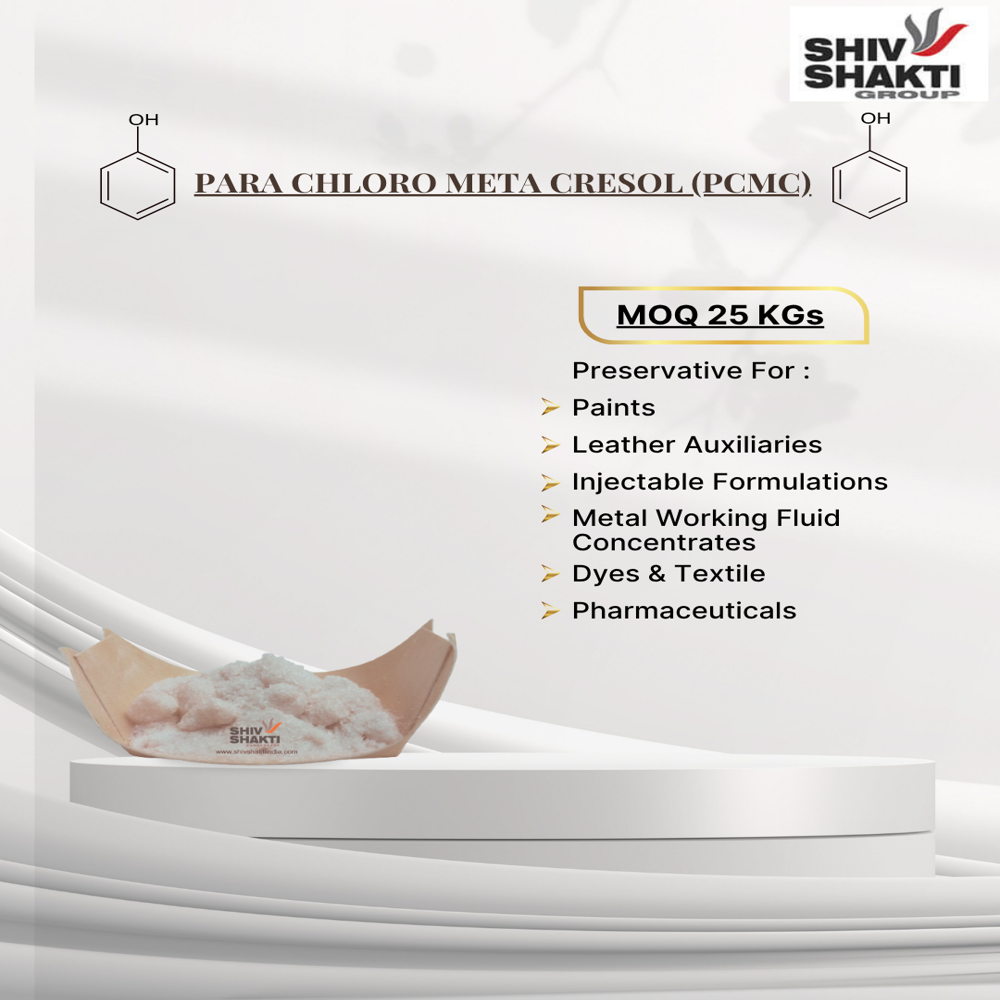 Para Chloro Meta Cresol (Chloro Cresol ) - Application: Pharmaceutical