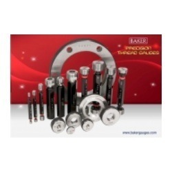 Thread Plugs and Ring Gauges - Stainless Steel, 10-50 Millimeter Width | Black and Silver, Laboratory Use