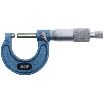 Silver And Blue Ball Type Tube Micrometer