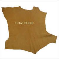Goat Suede Finish Leather - Variable Size, Tan Color, 1-3 mm