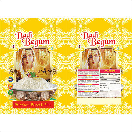 White Indian Basmati Rice
