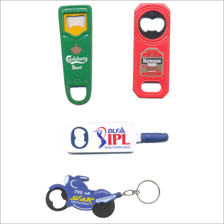 Bottle Openers - Plastic Material, Small to Large Sizes, Rectangular Shape, Vibrant Green Color | Customize Your Logo for Personal Branding