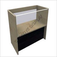 लकड़ी का प्रदर्शनी काउंटर