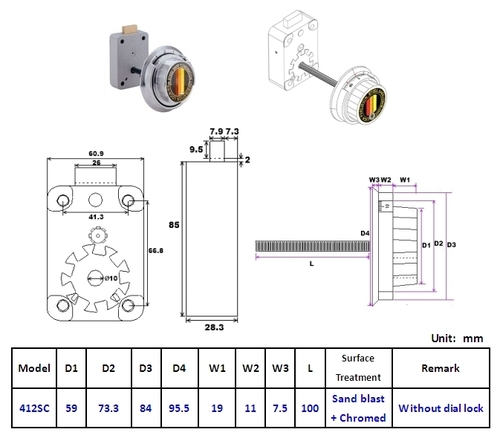 Mechanical Combination Lock