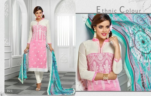 Salwar Suits Fancy Dress Material