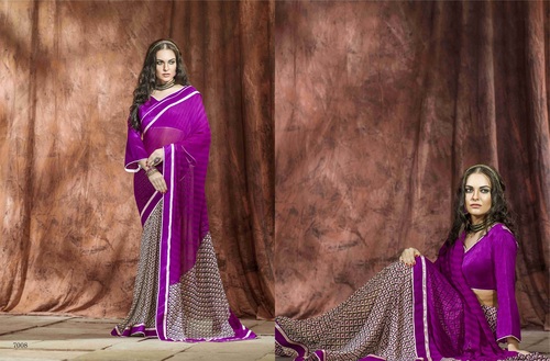 Designer Crape Saree