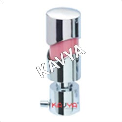 Silver Zinc Curtain Bracket