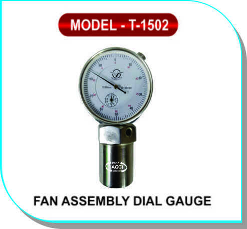 Fan Assembly Dial Gauge - Common Rail Injector Tool Stroke Tester for Bosch & Denso CRI, Good Material , Easy Operation for Efficient Injector Maintenance