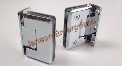 वॉल टू ग्लास 90 ऑफ सेट हिंज एप्लीकेशन: डोर