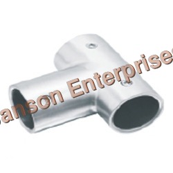 Rod To Rod T Connector - Color: Silver