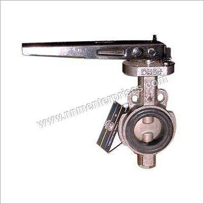 Wafer Butterfly Valves - Grey & Silver, High Pressure Hydraulic Performance | Max Working Pressure 14.6 Kg/cm2, Low Maintenance, Durable Design