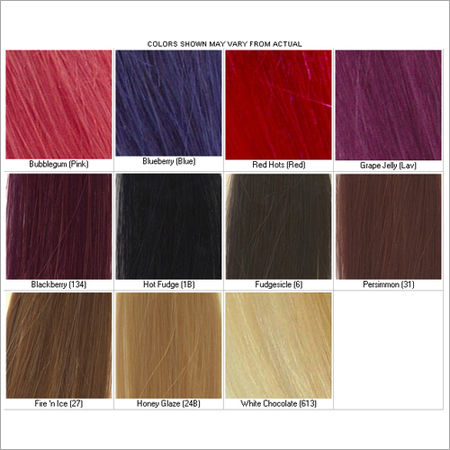 Coloured Human Hair