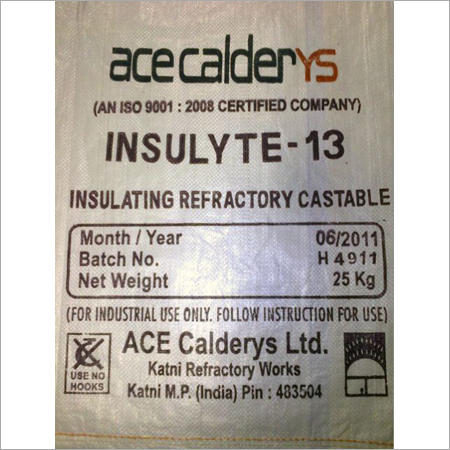 आग रोक कास्टेबल इन्सुलेट