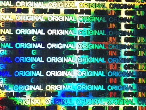 GENUINE ORIGINAL HOLOGRAM X2