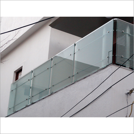 Decorative Glass Railing