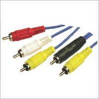 2 Rca Male / 3 Rca Male Cord