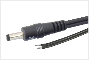 DC MALE TO OPEN END CORD (A  4.0 X 1.7 mm)  1.5 MTR.