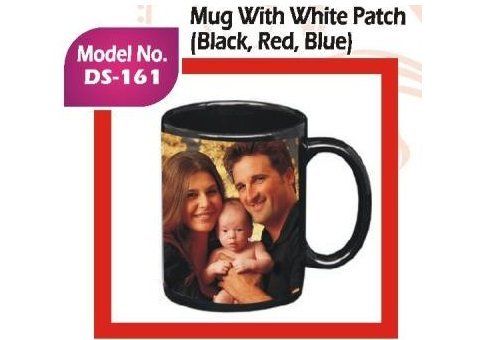 Mug With White Patch