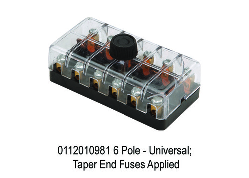 स्मूथ 6 पोल - यूनिवर्सल; टेपर एंड फ़्यूज़ एप्लाइड