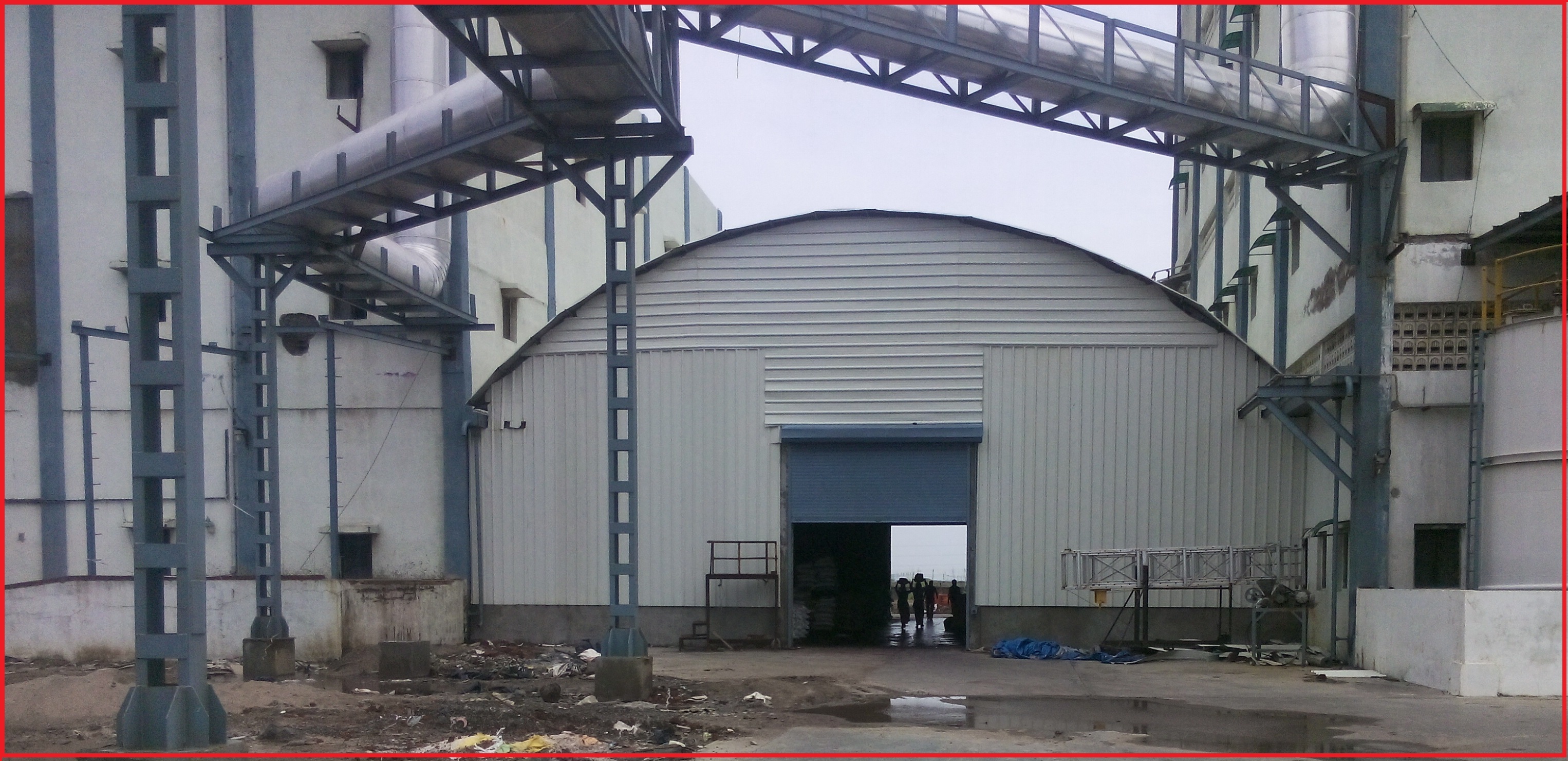 Industrial Building Construction Services - Rcc Structure, Tri-mix Flooring, Pre-coated Sheet Roofing, Various Sheds, Alterations