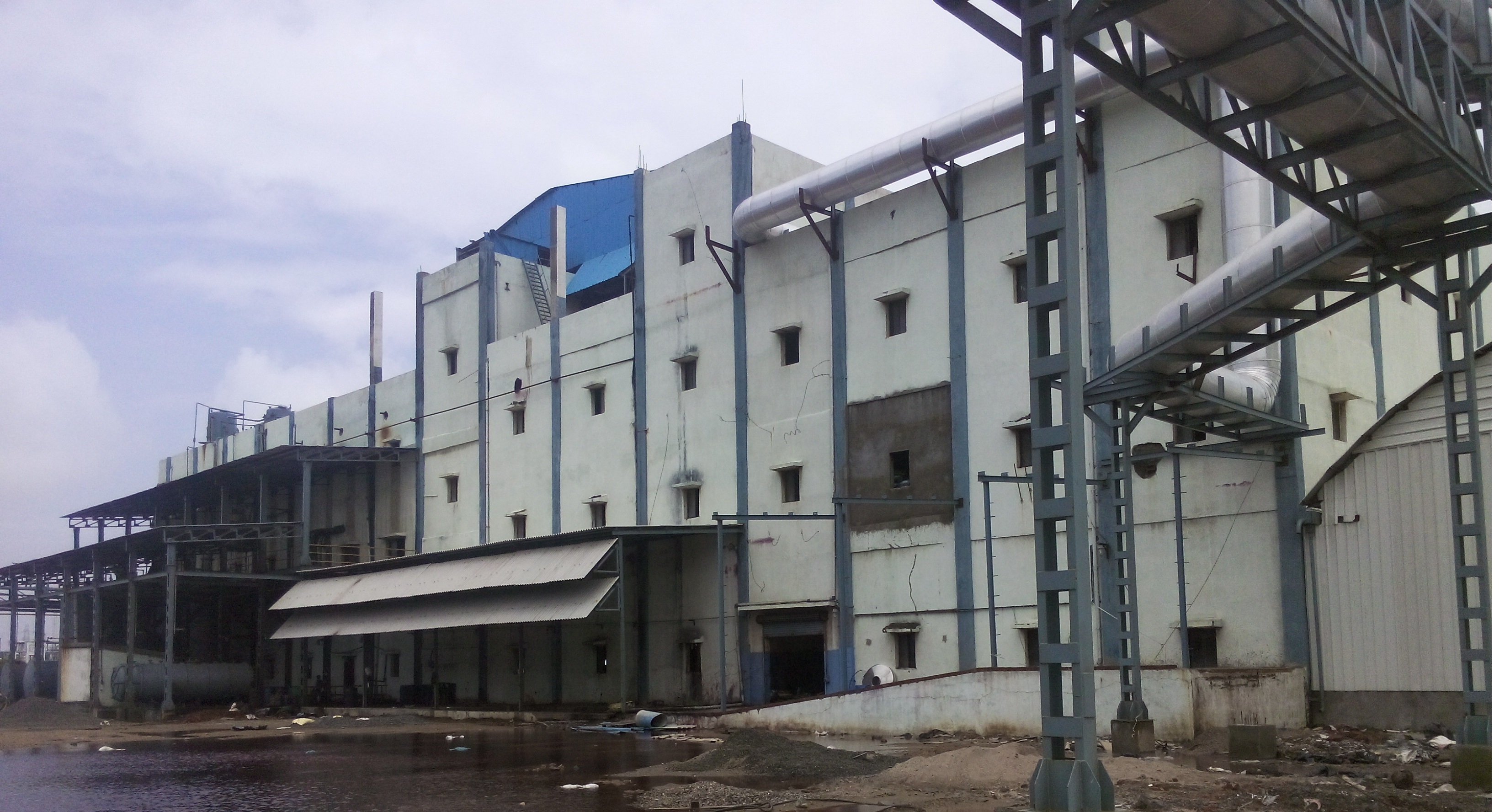 Industrial Building Construction Services - Rcc Structure, Tri-mix Flooring, Pre-coated Sheet Roofing, Various Sheds, Alterations