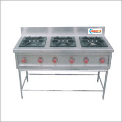 Three Burner Range