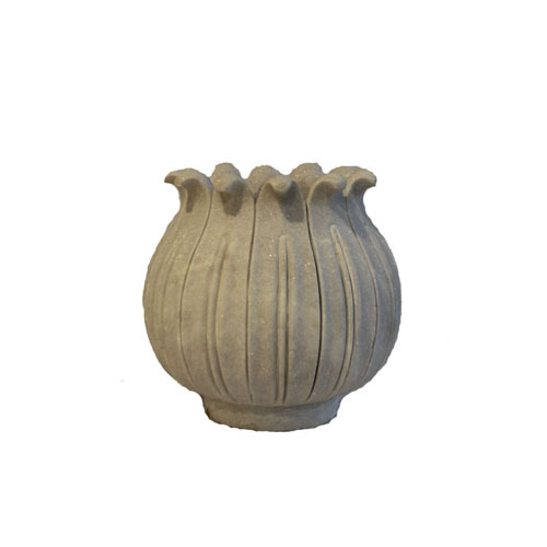 Marble Lotus Planter