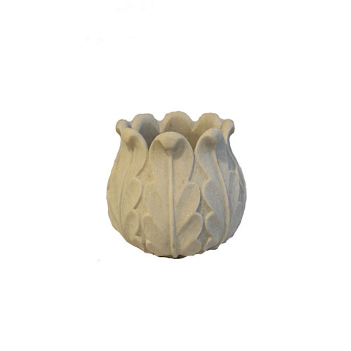 Marble Leaf Style Planter
