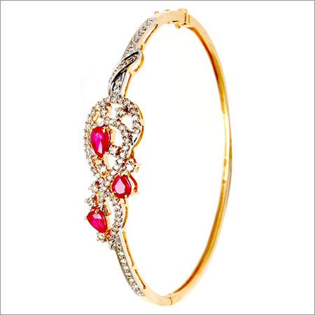 Diamond half bangle manufacturer