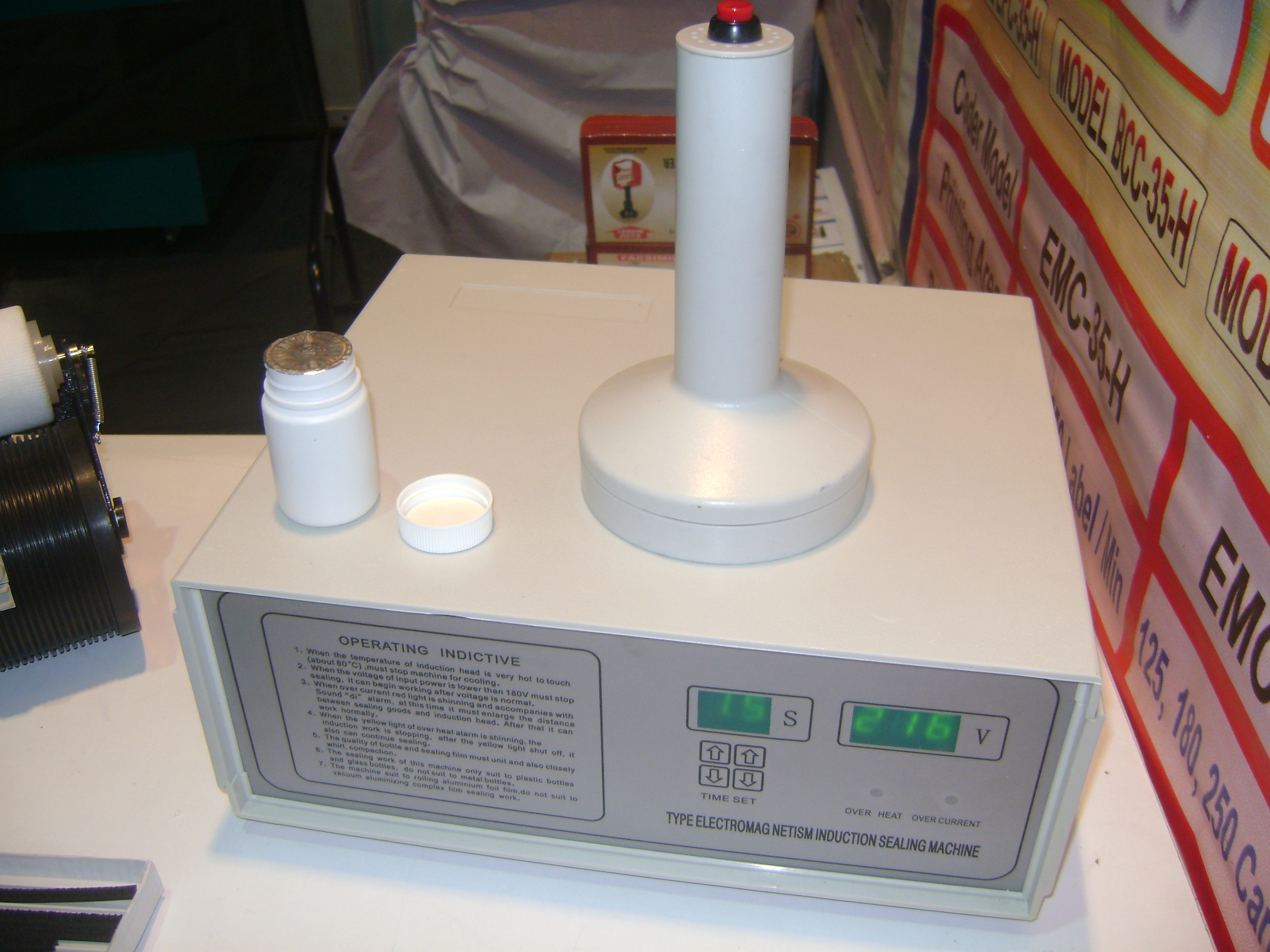 Handy Induction Sealing Machine - Application: Industrial