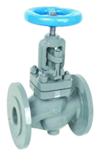 Bajaj C.I. Globe Steam Stop Valve Ibr - Color: Golden