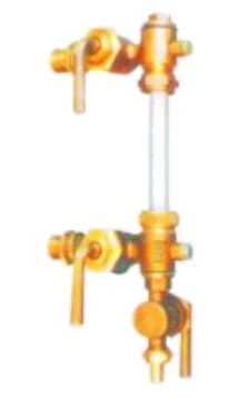 गोल्डन बजाज वाटर लेवल गेज स्क्वायर बॉडी