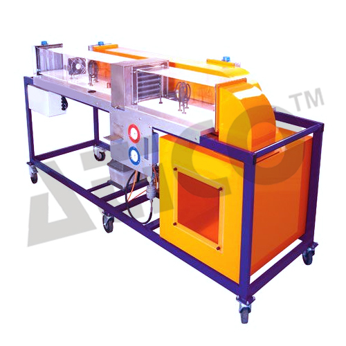Recirculating Air Conditioning Trainer - 155x155mm Transparent Duct, 220V AC , Advanced Airflow Control & Humidity Management System