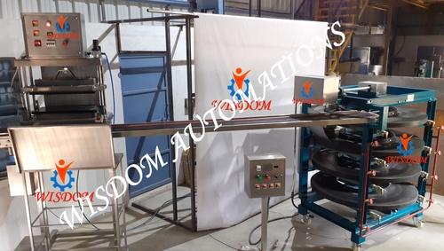 Automatic Fully Cooked Chapati Making Machine - Capacity: 1000-1200Pieces Per Hour