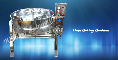Khoya Making Machine - Color: Silver