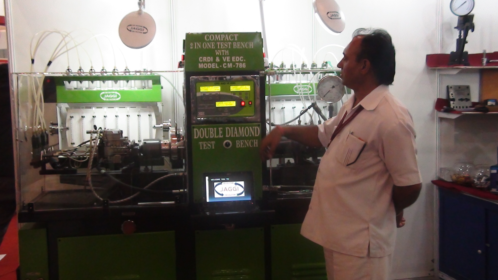 Double Diamond Test Bench With Crdi & Ve Edc