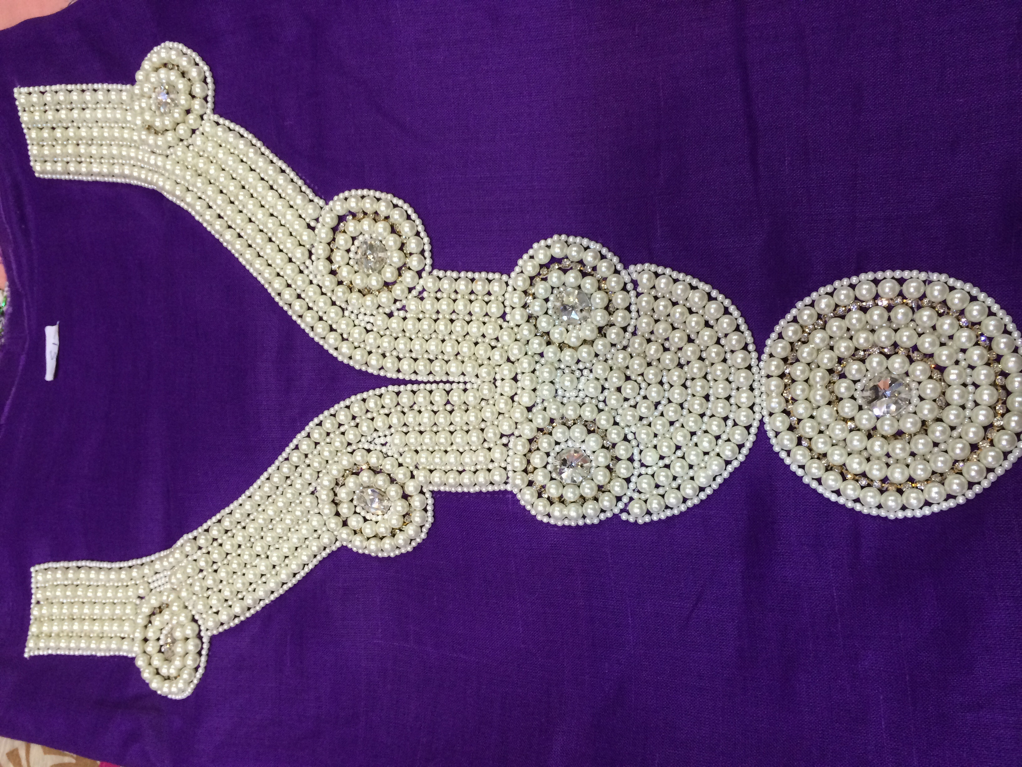 Unstitched Embroidery Kurti