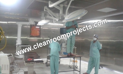 Operation Theatre - Sheet Metal, 250-300 Weight | Ultrasonic Type, 24V Voltage, Silver Color for Hospital Use 