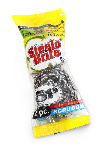स्टेनलेस स्टील स्क्रबर (Steelo Brite)