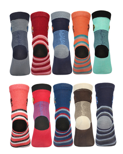 Extra Stretchable Cotton Rich Lovable Kids Socks