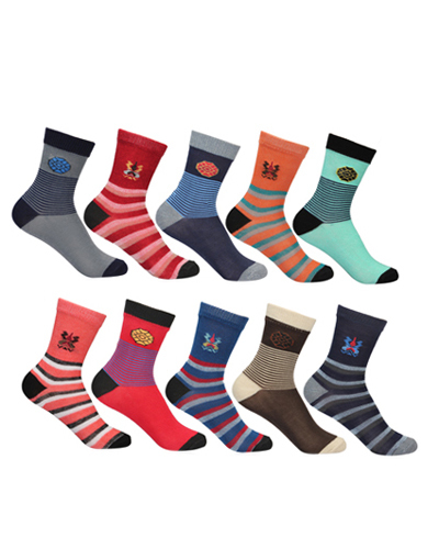 Extra Stretchable Cotton Rich Lovable Kids Socks