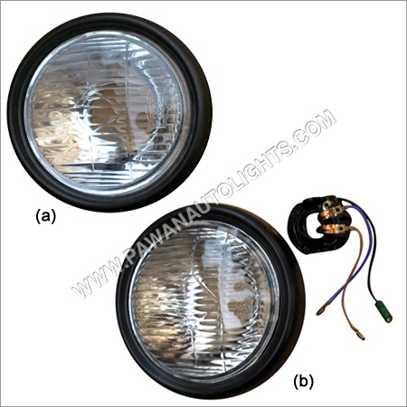 थ्री व्हीलर हेड लाइट असेंबली