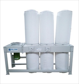 Multiple Bag Dust Collector - Efficiency: 99%